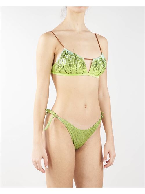 Palm Paradise print bikini swimsuit Pin Up PIN UP | Swimming suit | PC032PZ5
